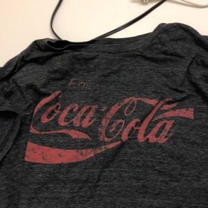 Dark grey Coca Cola tee